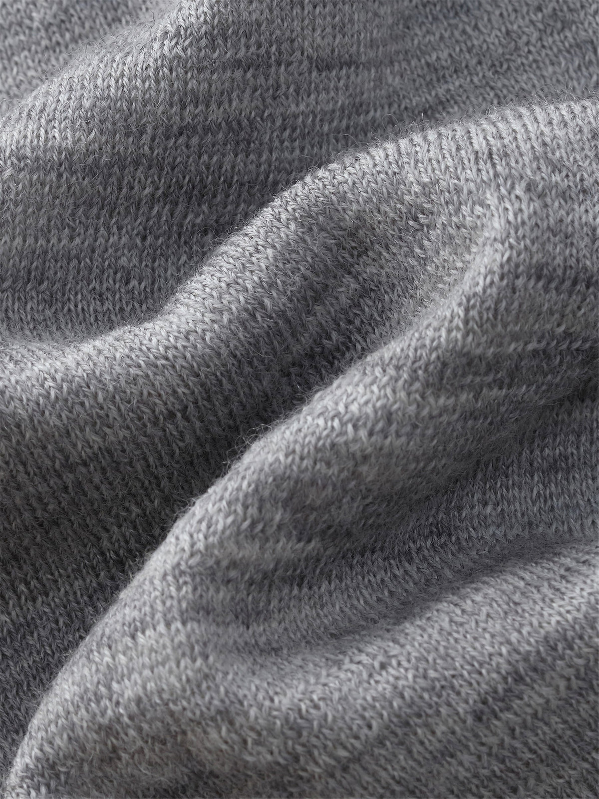 100% Wool V-Neck Women Mock-Layered Cardigan