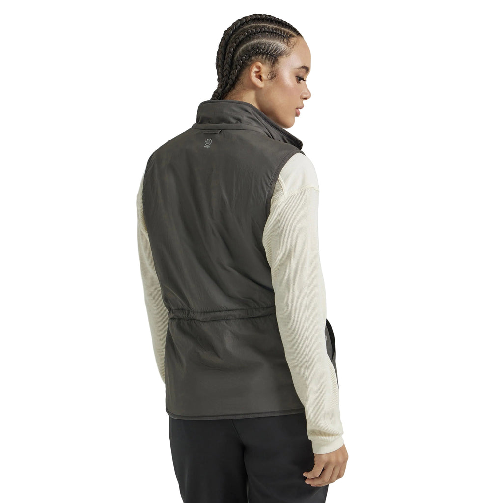 Wrangler Women's ATG Reversible Fleece Vest - Green/Grey