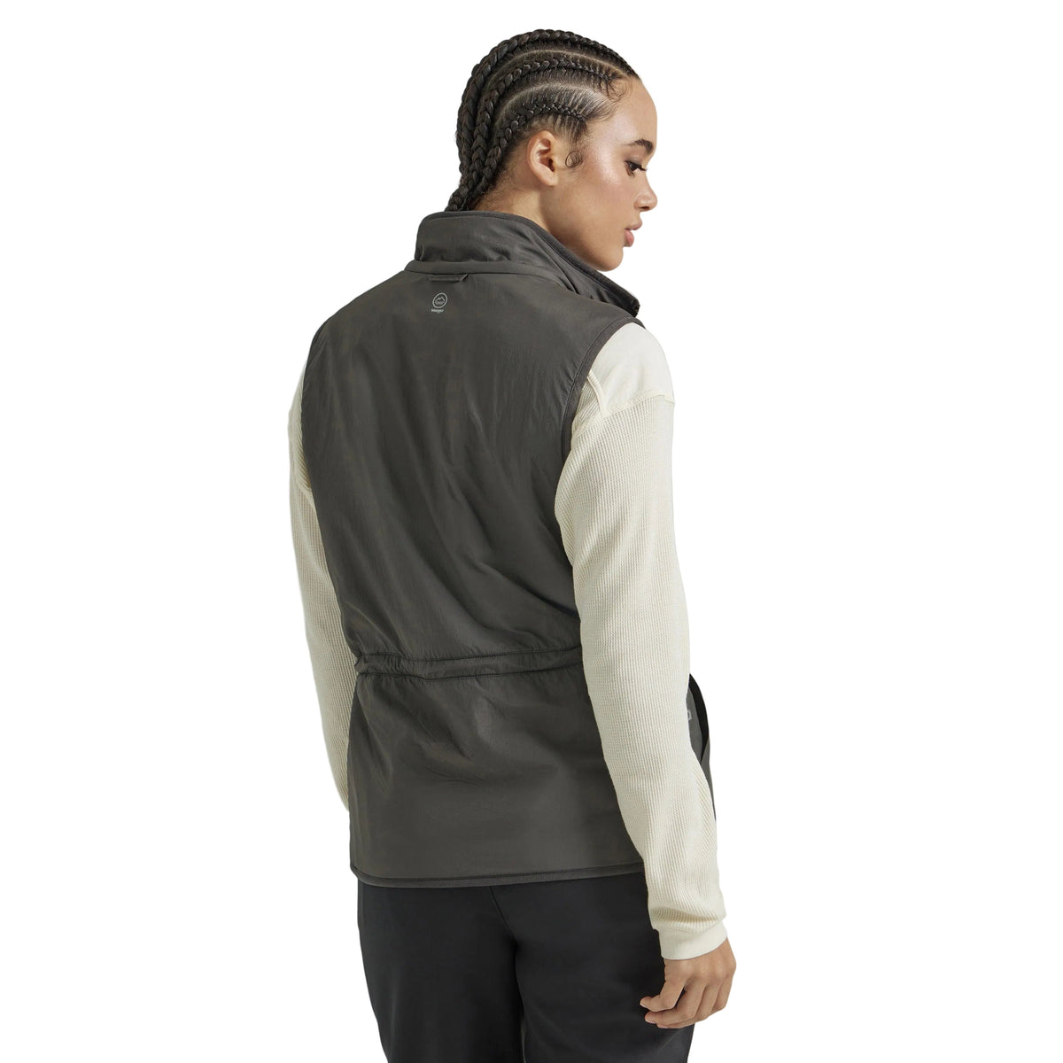 Wrangler Women's ATG Reversible Fleece Vest - Green/Grey