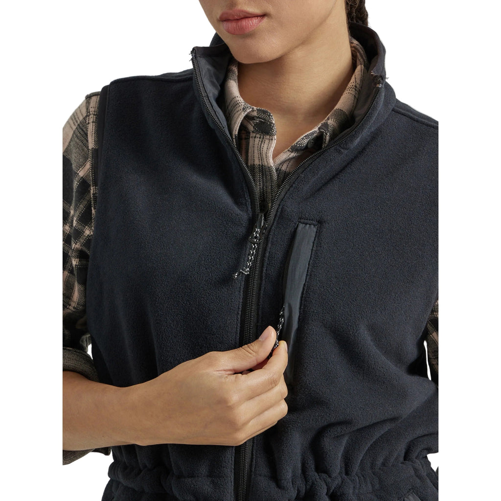 Wrangler Women's ATG Climate Reversible Vest - Black