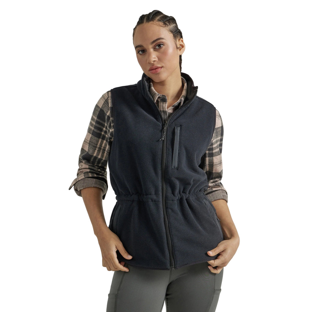 Wrangler Women's ATG Climate Reversible Vest - Black