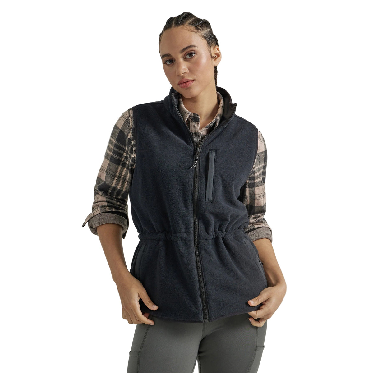 Wrangler Women's ATG Climate Reversible Vest - Black