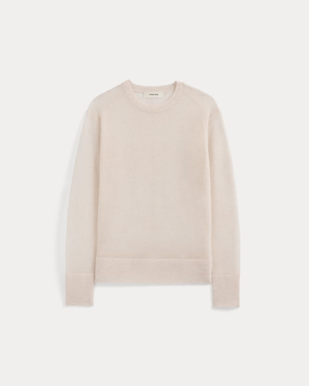 The Air Alpaca? Relaxed Crew Top | Soft Pink