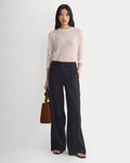 The Air Alpaca? Relaxed Crew Top | Soft Pink