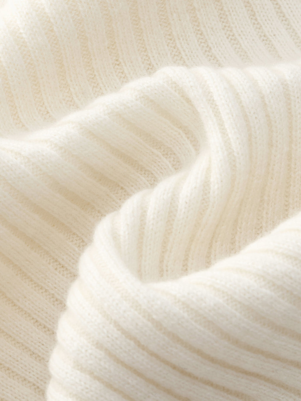 100% Wool Turtleneck Women Knit Top