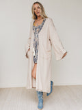 The Nest Emma Lu Duster Cardigan - Oatmeal - Pre Order