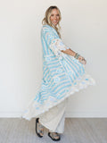 Spring Groove Duster - Sky Multi - Pre Order