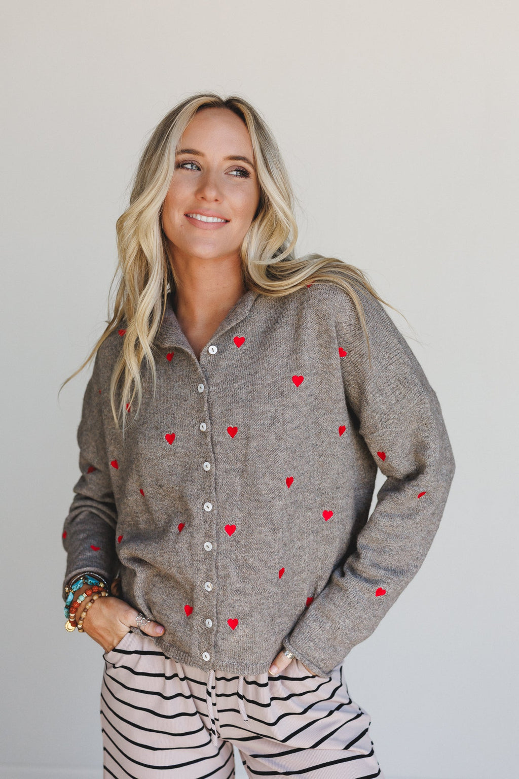 Canyon Bloom Sweater - Mushroom - Pre Order