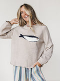 Marine Layers Sweater Top - Oat - Pre Order