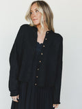 Simply There Cardigan - Black - Pre Order