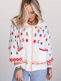 Country Heart Sweater - Cream - Pre Order