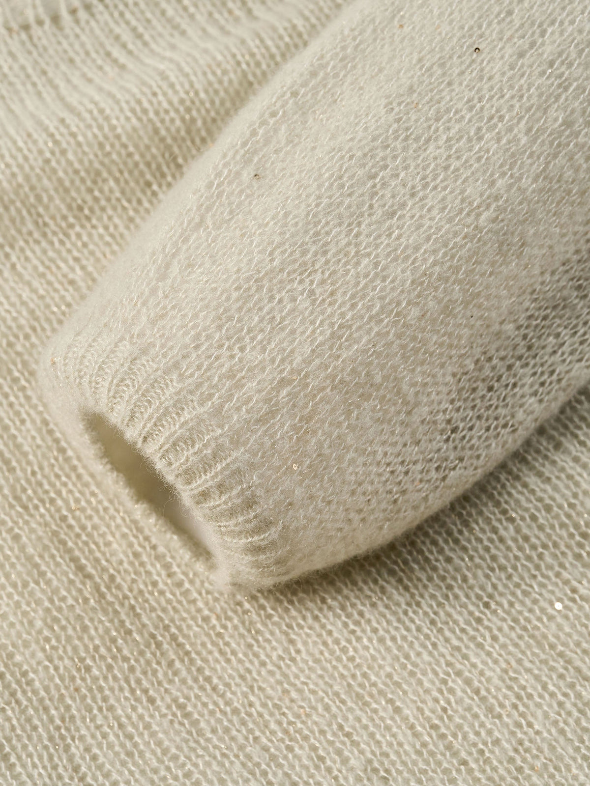 Cashmere Mulberry Silk Blend Boat Neck Women Knit Top
