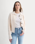 Shrunken Cardigan in Everyday Cotton | Canvas