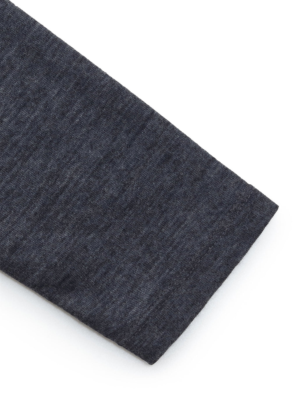 Wool Blend Mock-Layered Women Knit Top